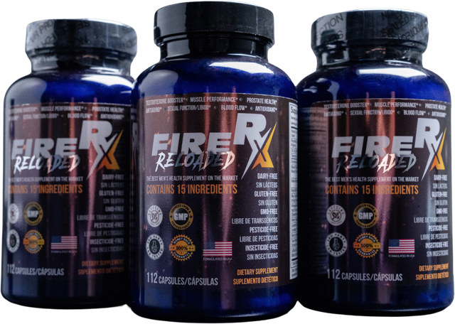 3 Bottles of FireRX Reloaded